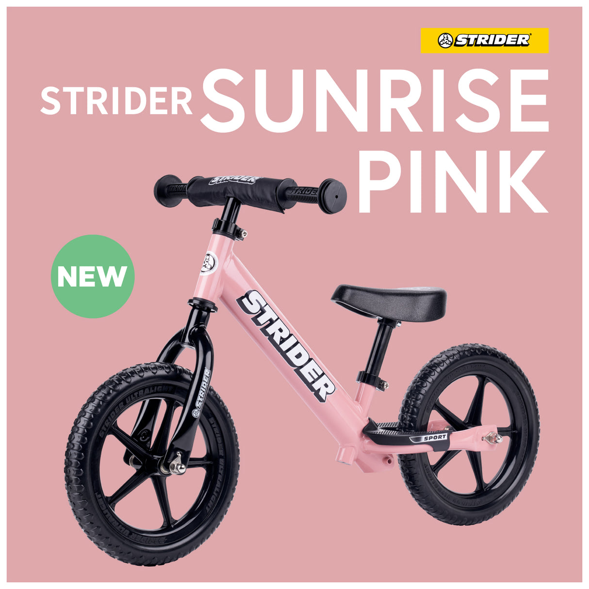 【2025年期間限定販売】ストライダースポーツモデル サンライズピンク