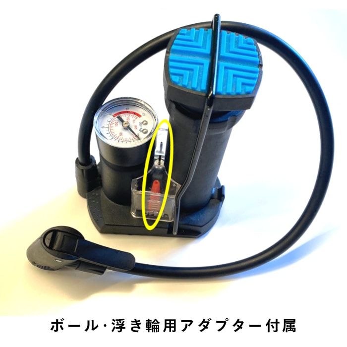 英式/米式バルブ対応 圧力ゲージ付きミニフットポンプ その他アクセサリー 4_000000000352
