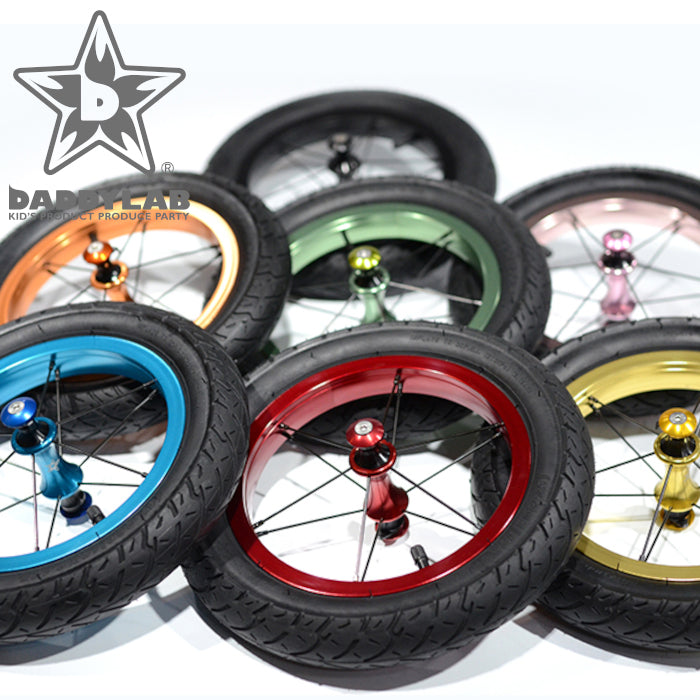 【12インチ用】DADDYLAB HEX-WHEEL+タイヤセット(2本セット)