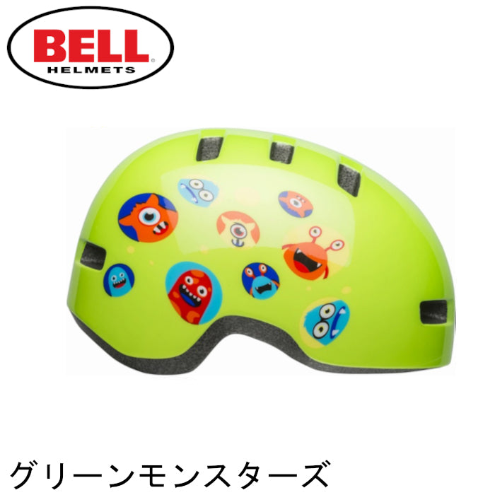 BELL【LIL RIPPER :Tサイズ(45~51cm) UCサイズ(47~54cm) 】 グリーンモンスターズ ヘルメット imgrc0159465655