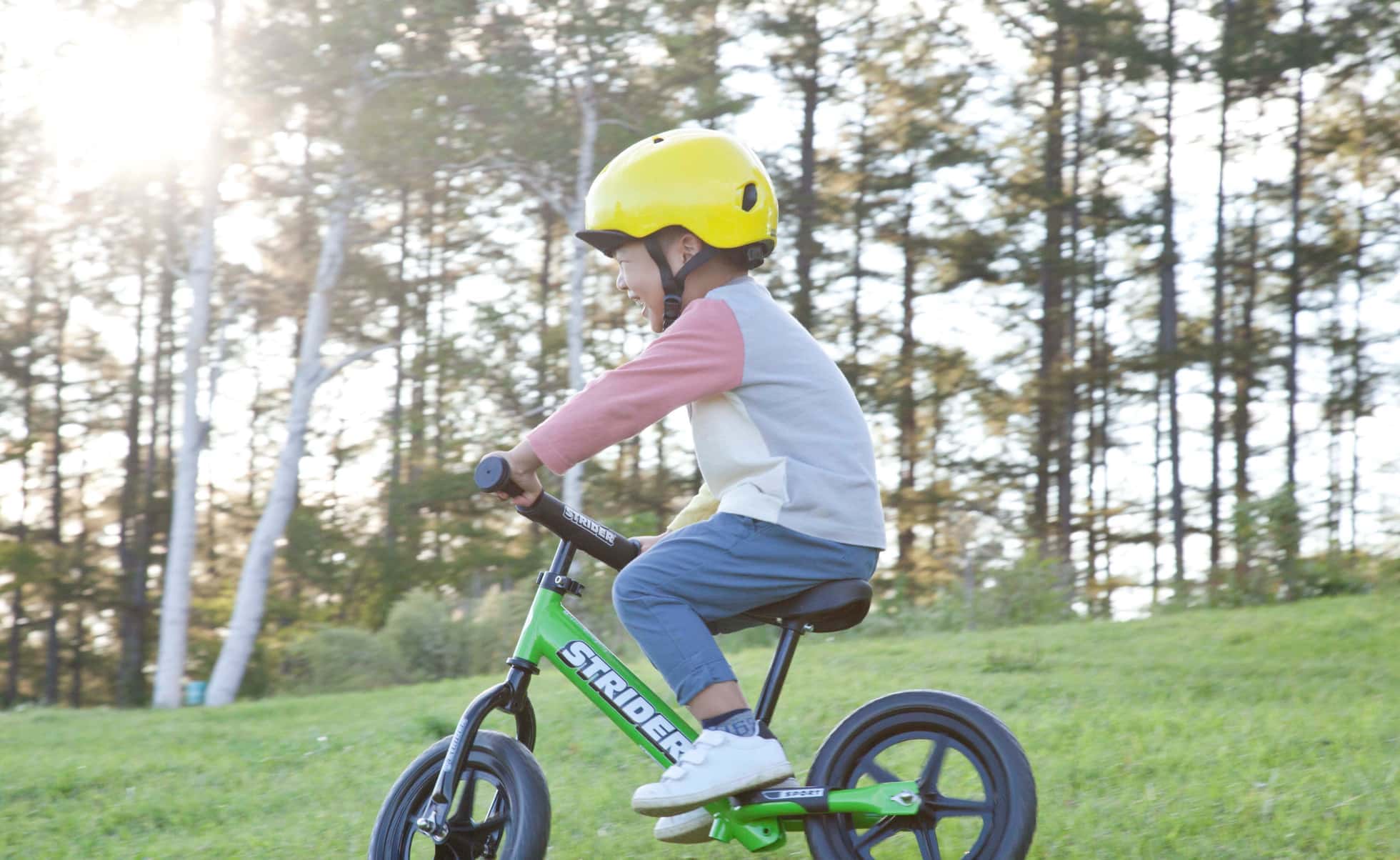 3歳から始めるなら自転車ではなくストライダー！買っても遅くない理由