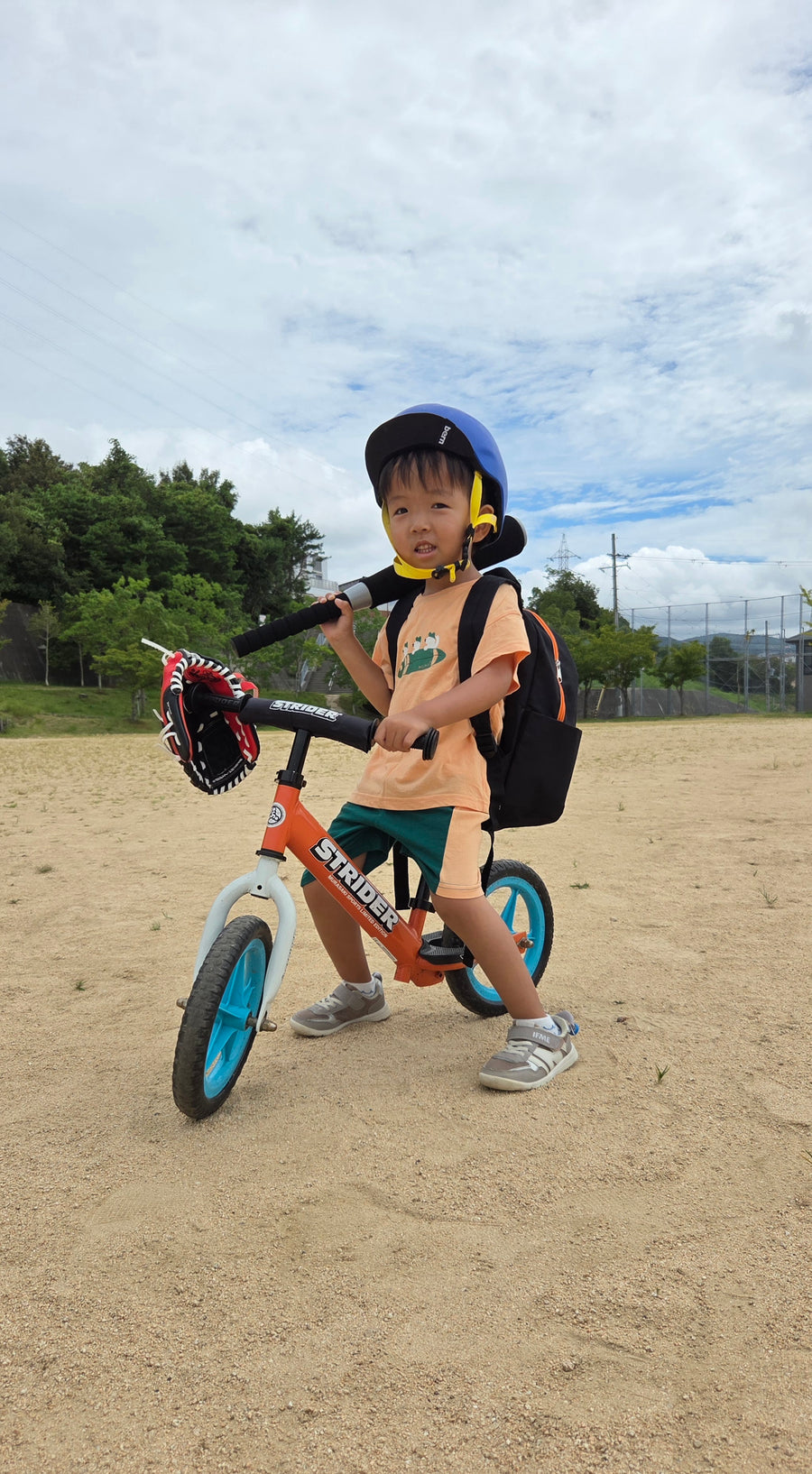 すっかり野球少年