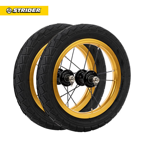 ハイトラクション12インチホイール＆ゴムタイヤ2本セット（全6色）【スポーツモデル/PROモデル専用】