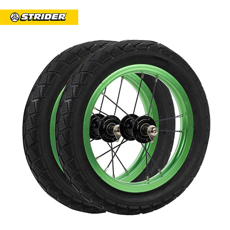 ハイトラクション12インチホイール＆ゴムタイヤ2本セット（全6色）【スポーツモデル/PROモデル専用】