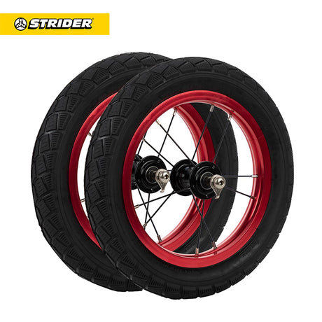 ハイトラクション12インチホイール＆ゴムタイヤ2本セット（全6色）【スポーツモデル/PROモデル専用】