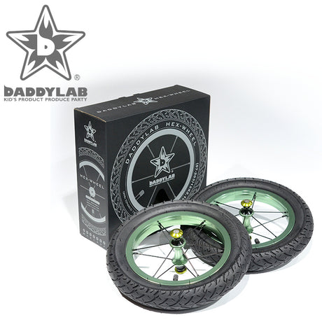 【12インチ用】DADDYLAB HEX-WHEEL＋タイヤセット（2本セット）