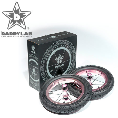 【12インチ用】DADDYLAB HEX-WHEEL＋タイヤセット（2本セット）