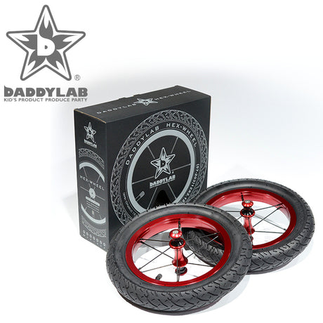 【12インチ用】DADDYLAB HEX-WHEEL＋タイヤセット（2本セット）