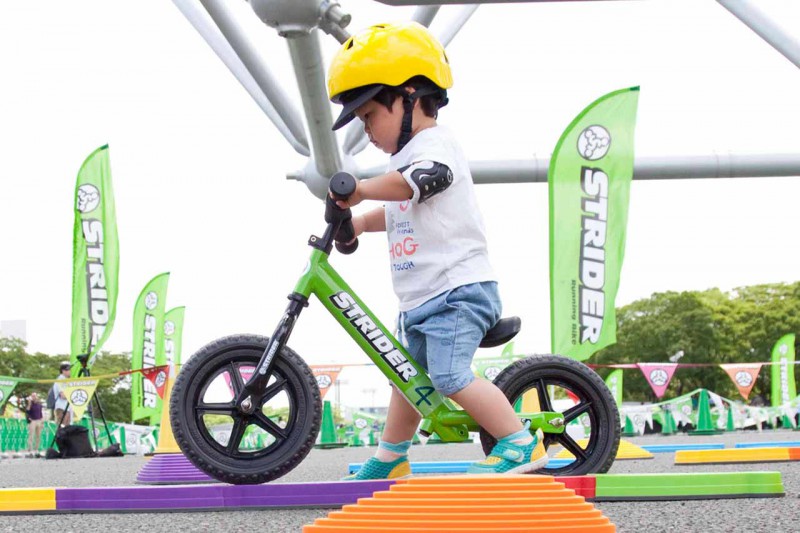 ストライダー 自転車 移行